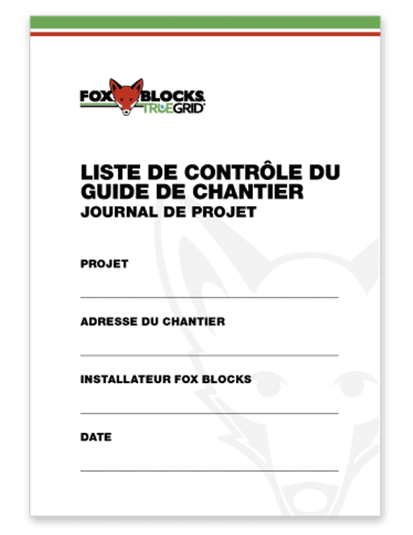 Click to Download the Field Guide Checklist in French